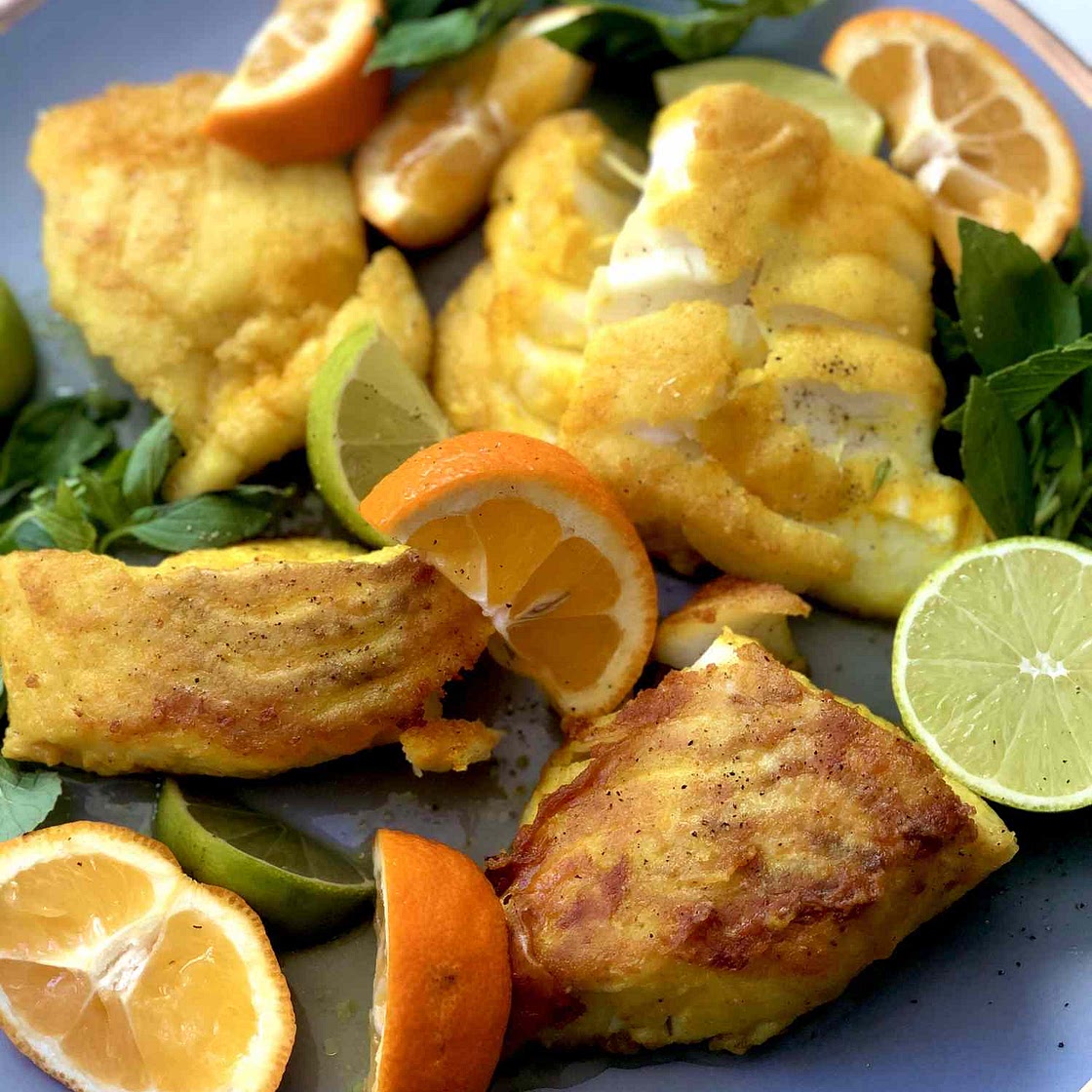 Mahi Sorkh Shodeh (Persian Fried Fish)