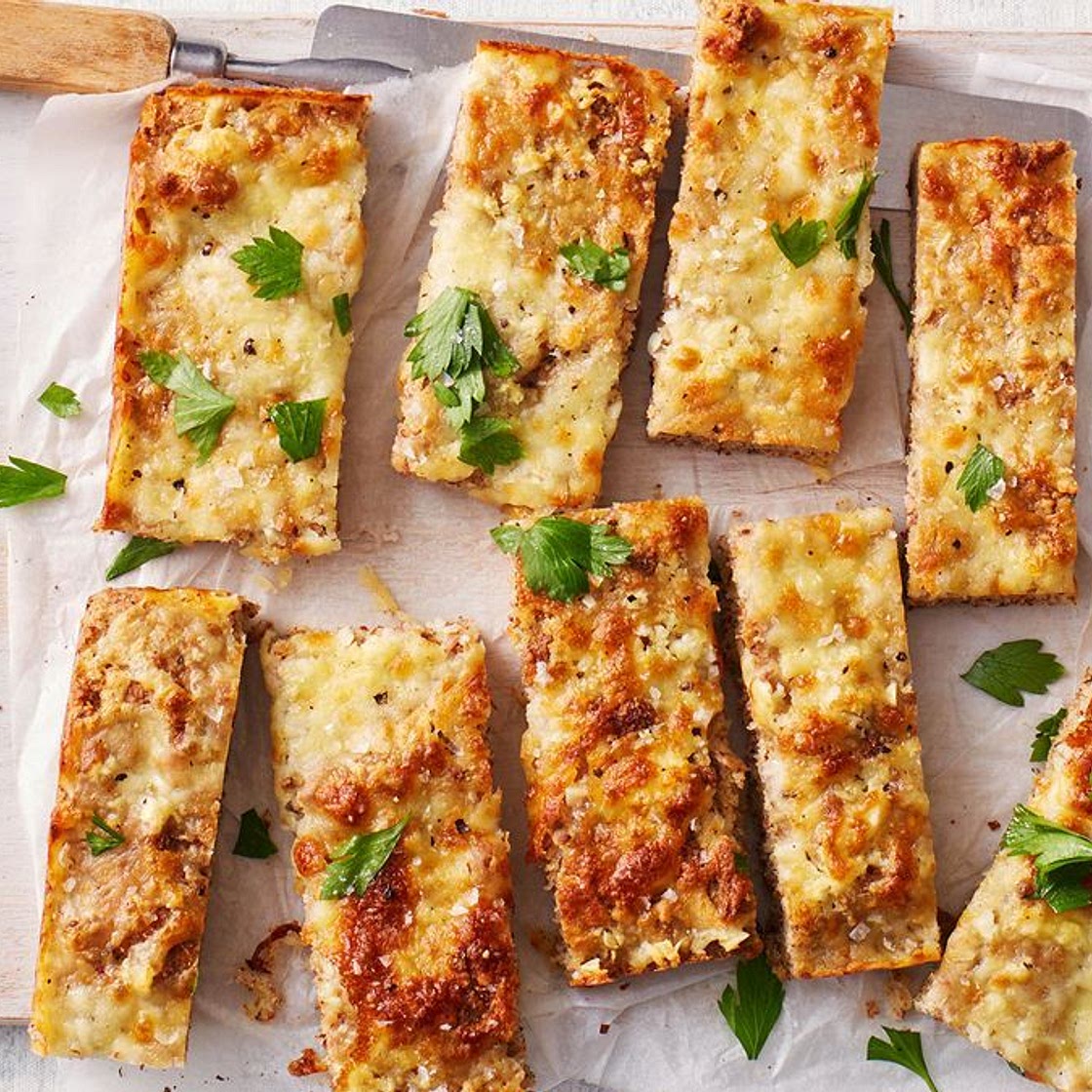 Keto garlic bread recipe
