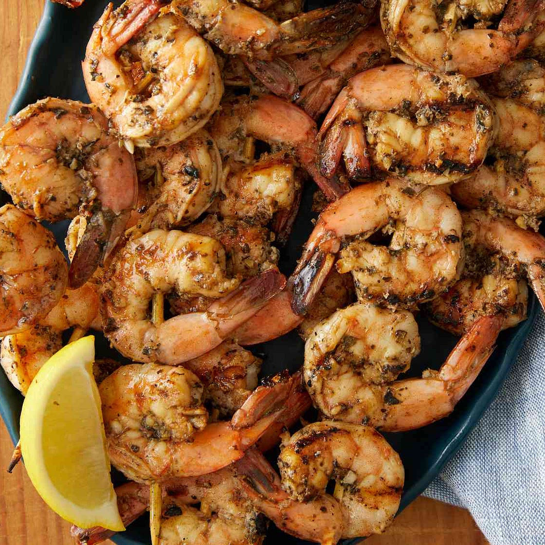 Grilled Garlic and Herb Shrimp