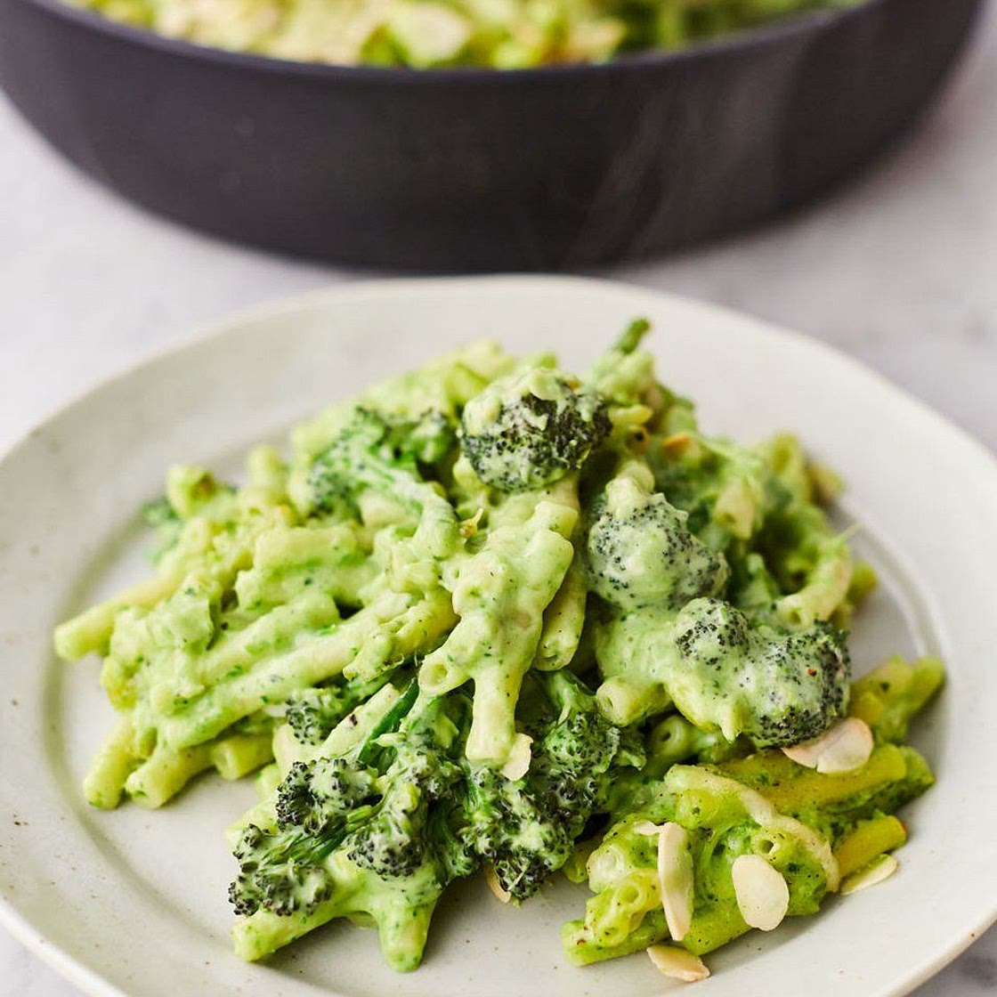 Quick green pasta