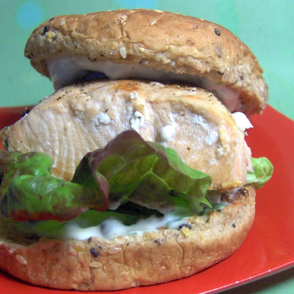 Delicious Grilled Salmon Sandwiches