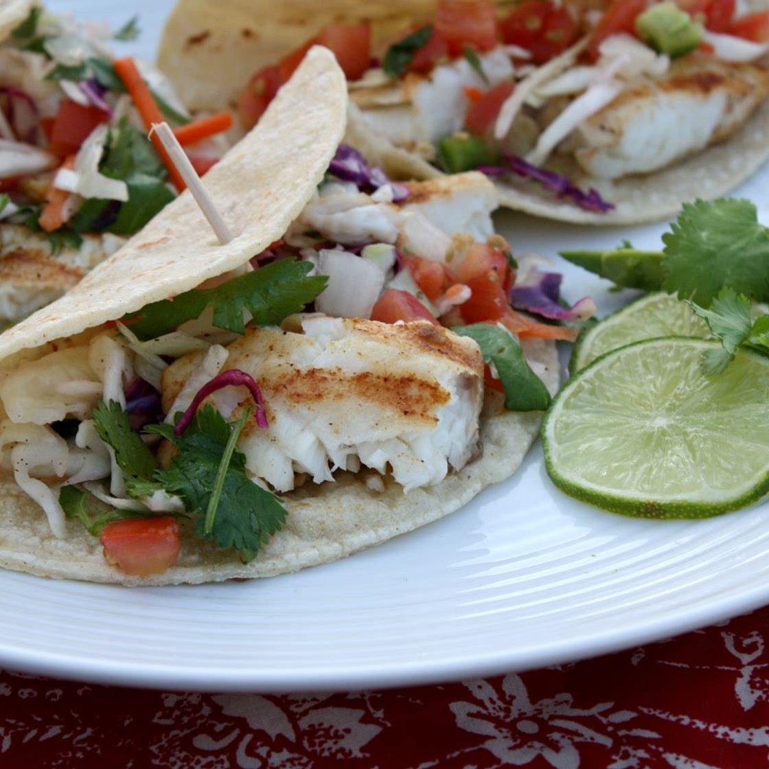 Easy Grilled Fish Tacos