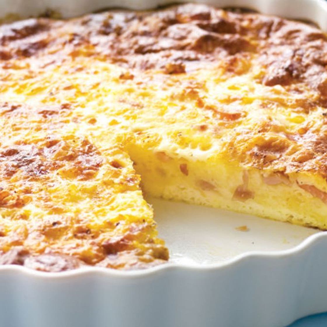 Impossible quiche recipe