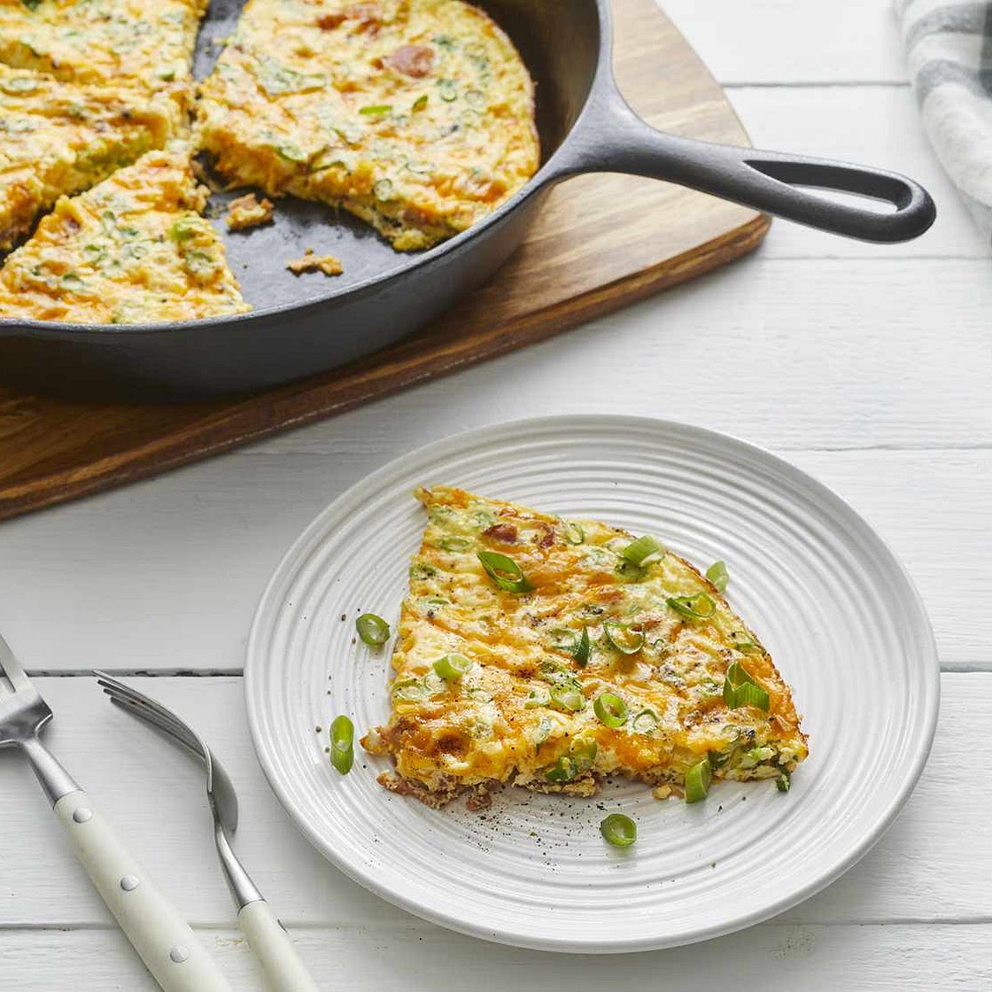 Bacon Cheese Frittata