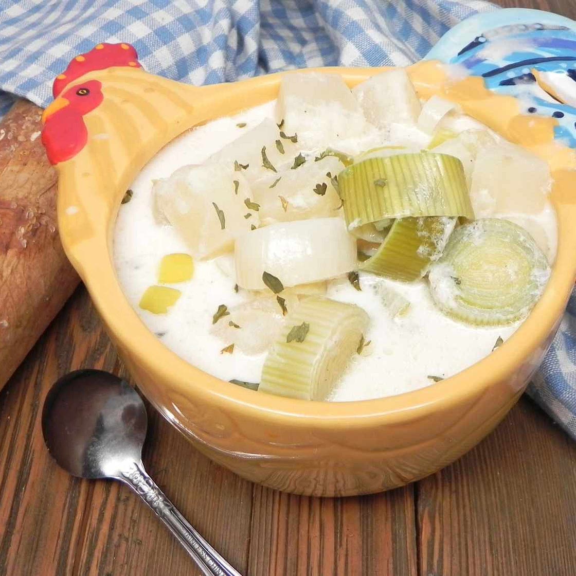 Chicken, Potato, and Leek Soup