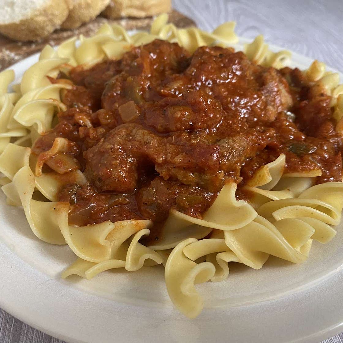 Simple Swiss Steak in a Dutch Oven