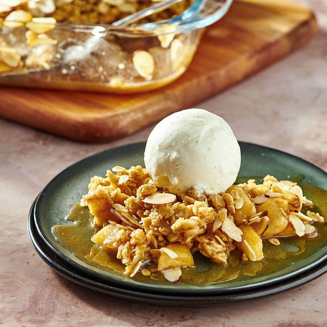 Apple and Pear Crumble