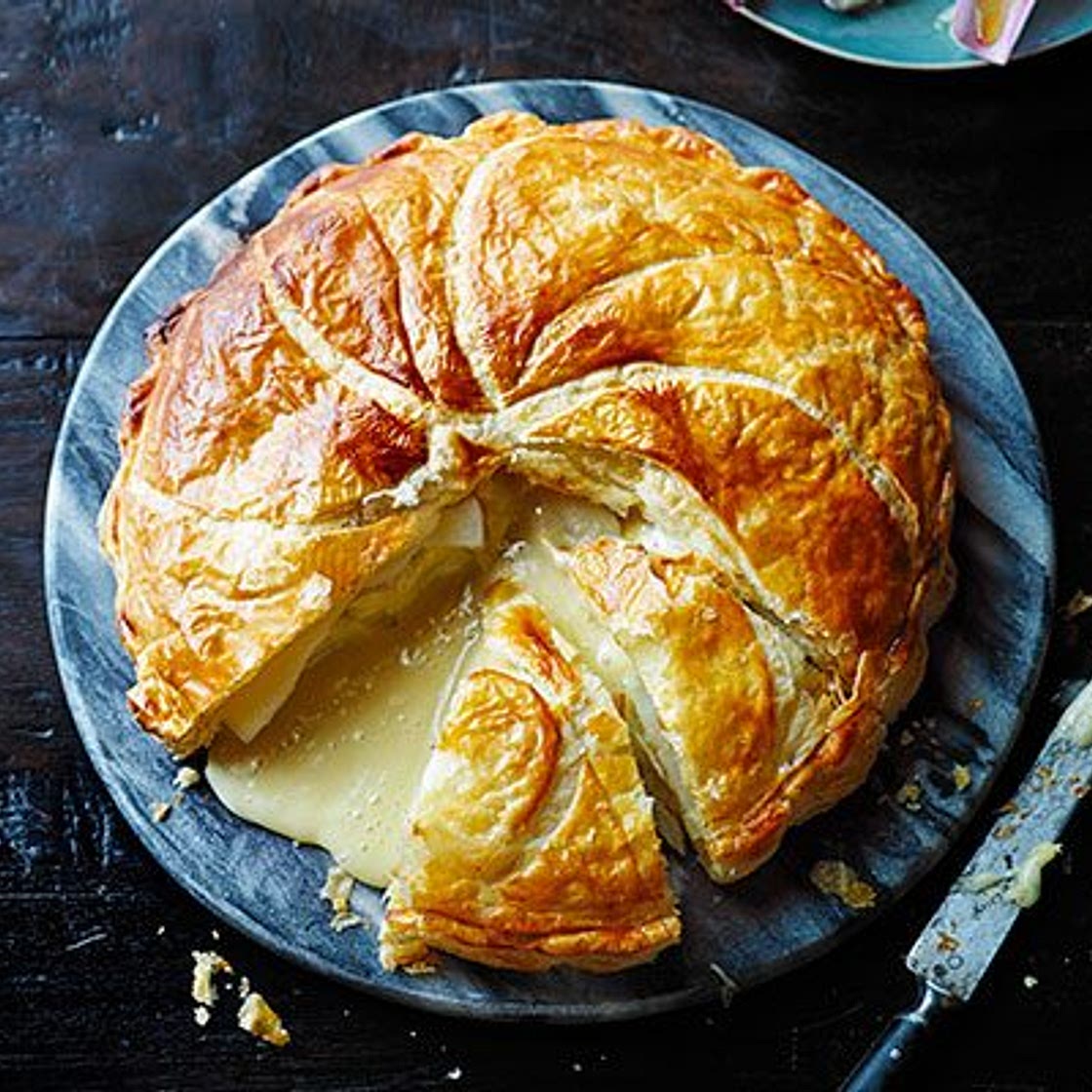 Melty cheese & potato pie