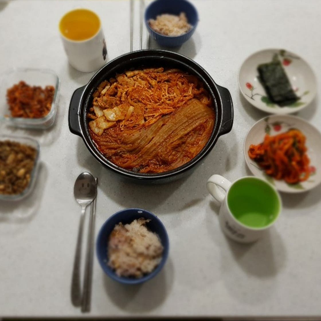 ♥[신혼밥상] 김치 돌돌 밥도둑 김치찜