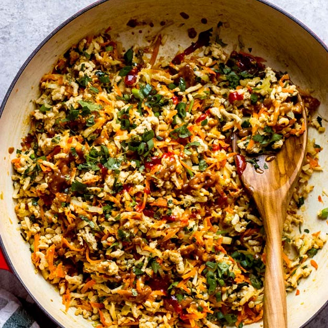 Thai Chicken and Cabbage Skillet