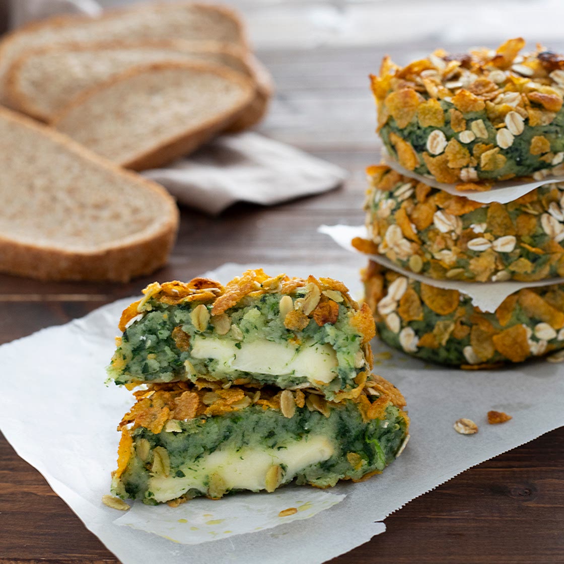 CROCCHETTE DI SPINACI E PATATE