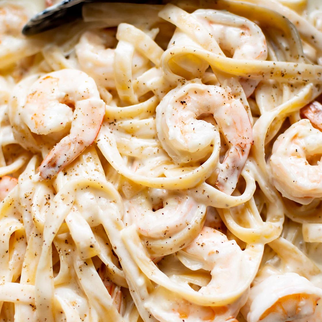 Easy Shrimp Alfredo