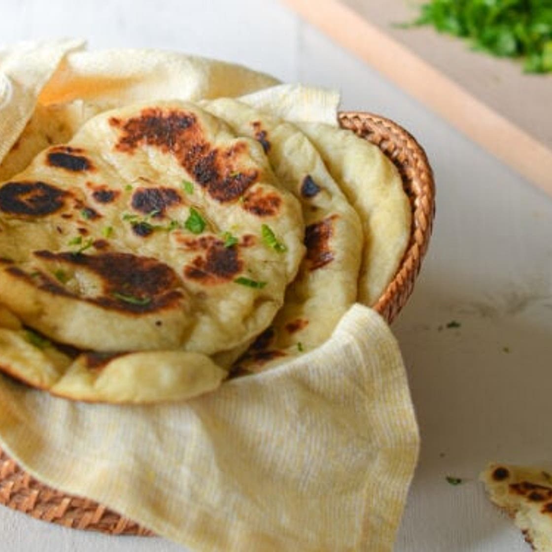 Homemade Naan