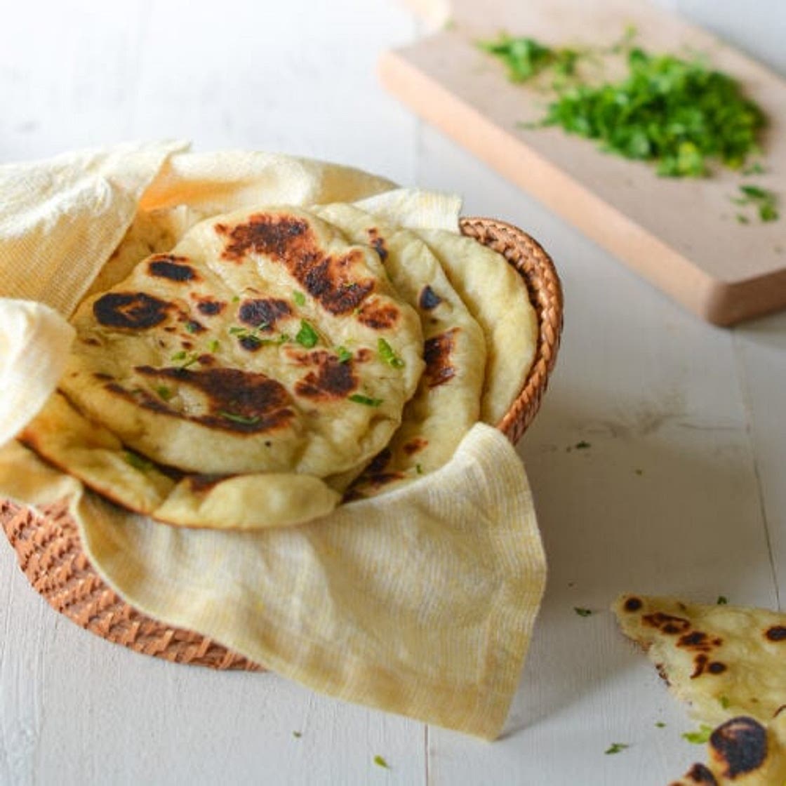 Homemade Naan