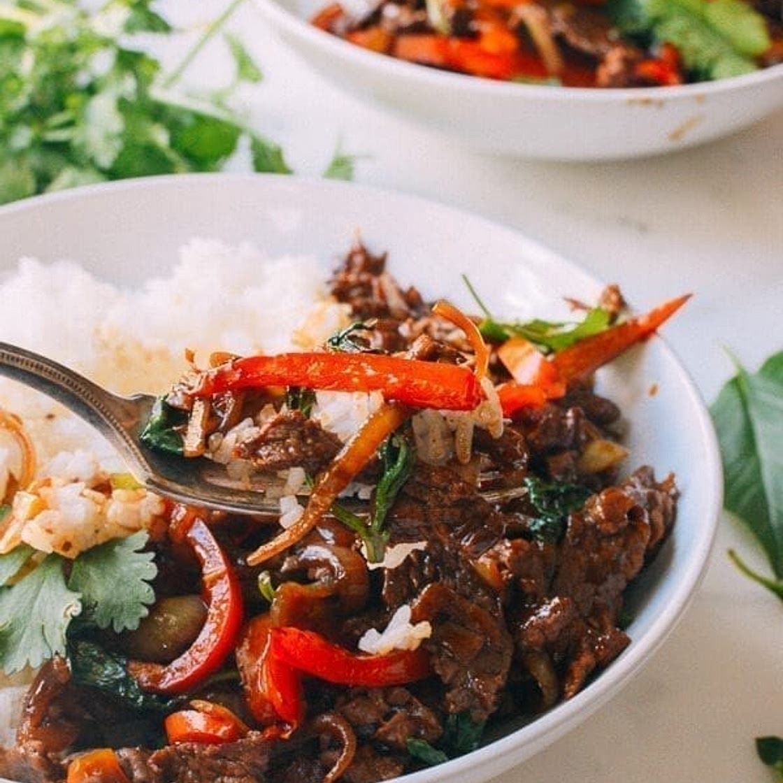 Thai Basil Beef (Pad Gra Prow)