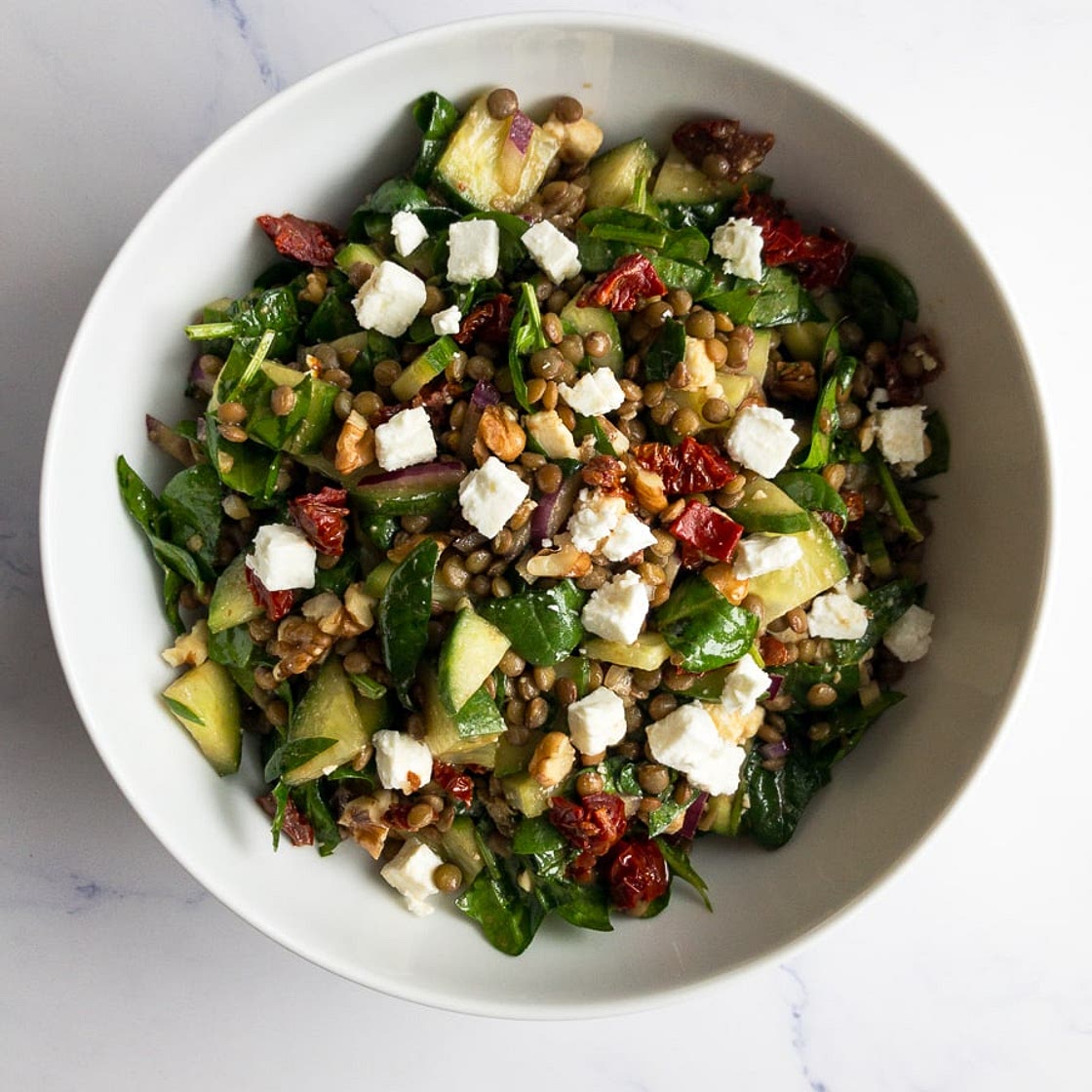 Balsamic Lentil Salad
