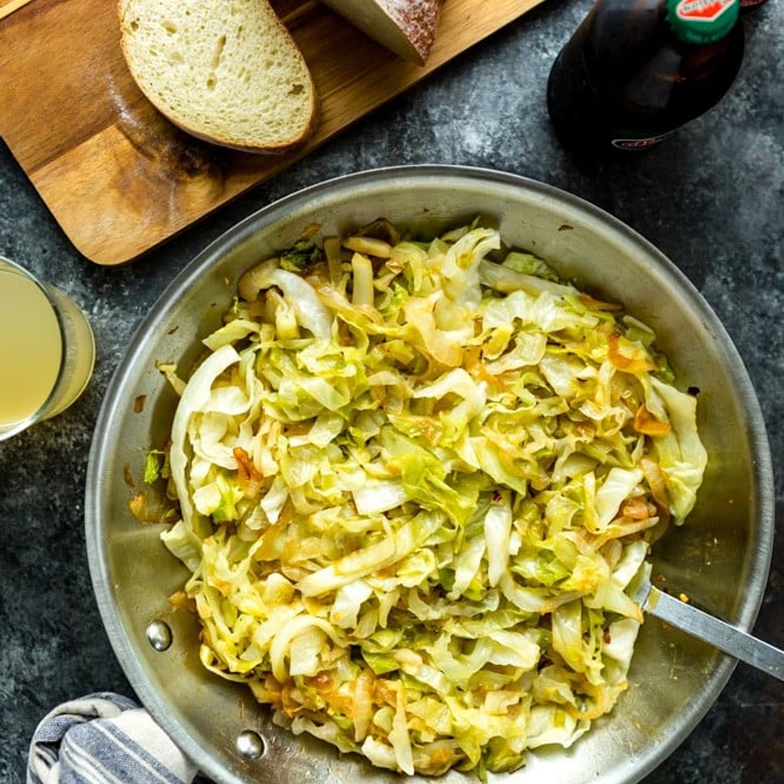 Easy Sauteed Cabbage