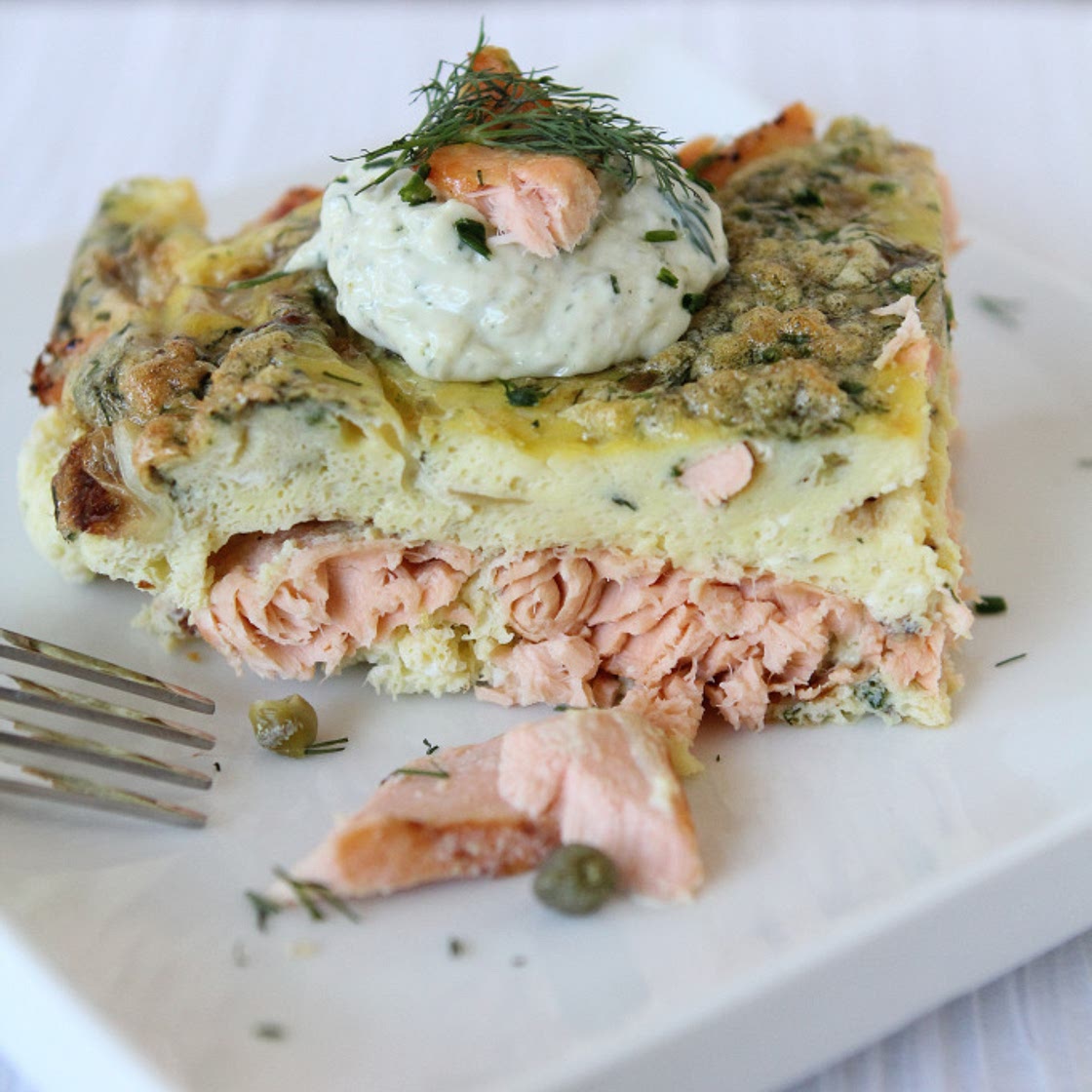 Salmon Frittata