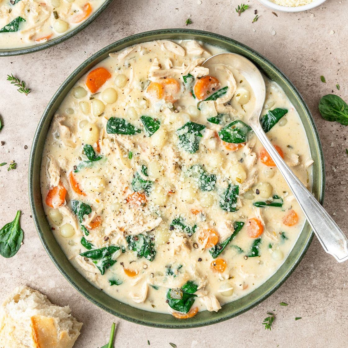 Creamy Chicken Gnocchi Soup