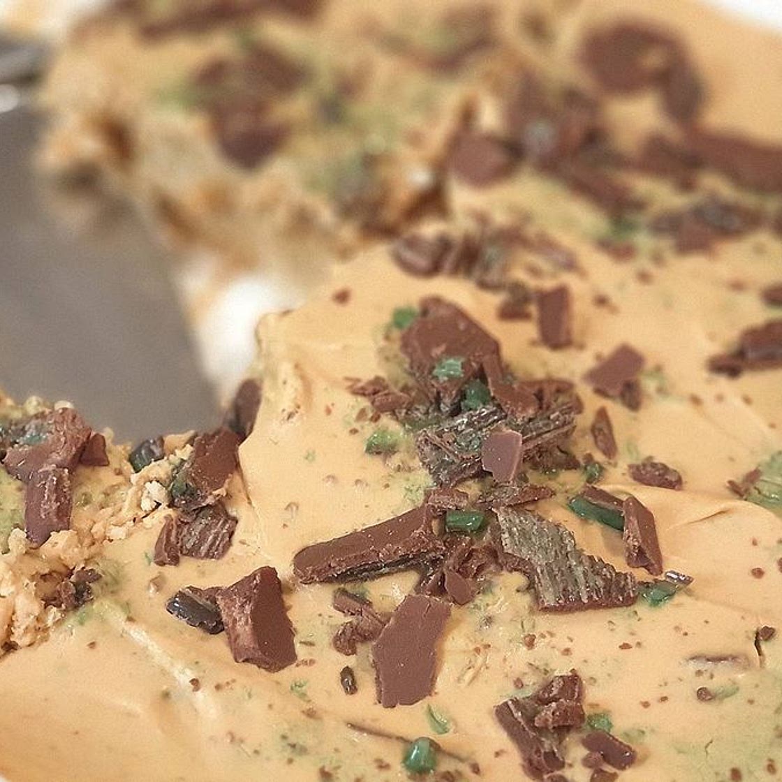Peppermint crisp fridge tart recipe