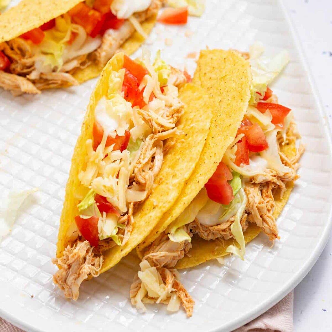 Slow Cooker Chicken Tacos in Crock Pot