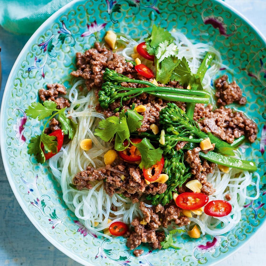 Char siu beef with broccolini