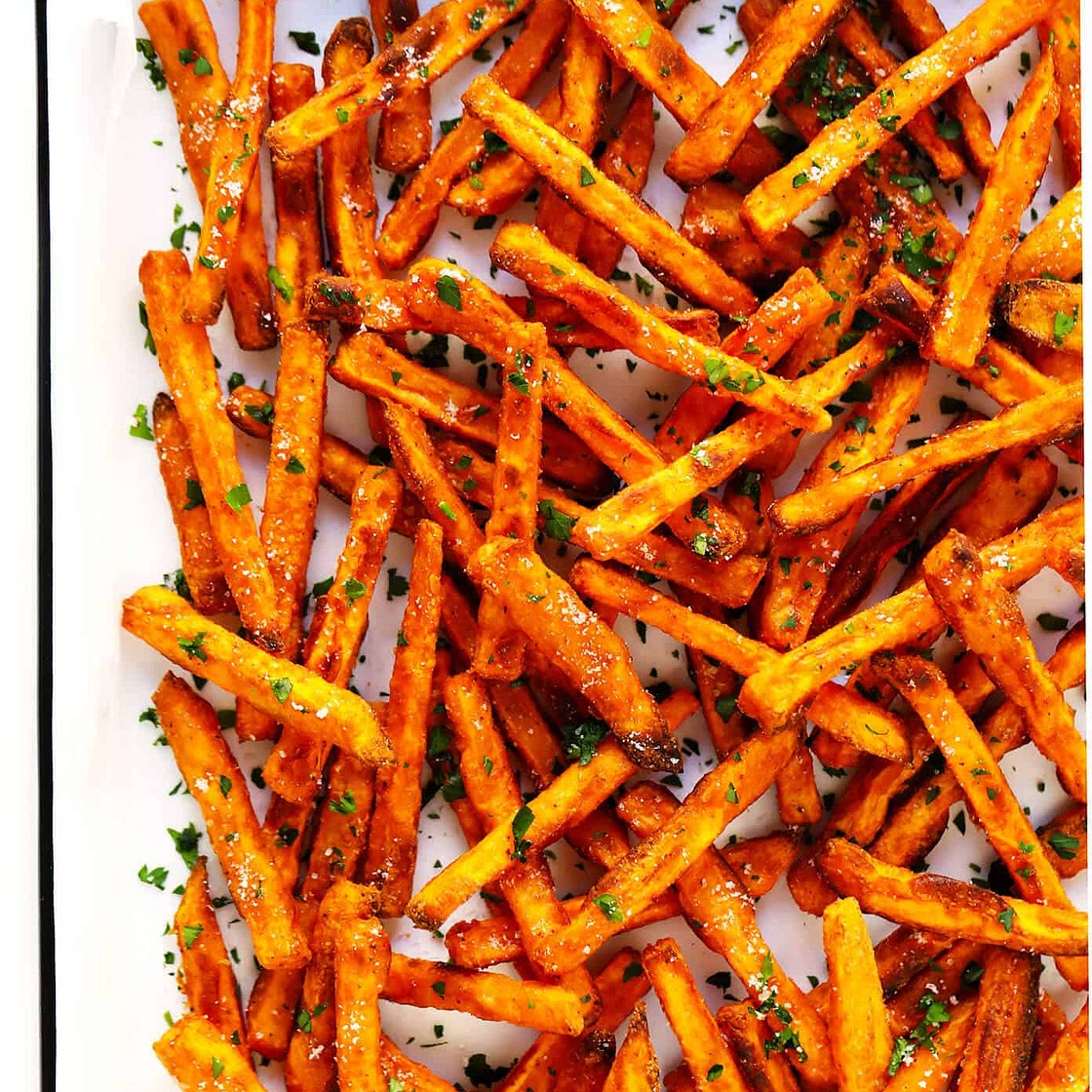 The BEST Baked Sweet Potato Fries