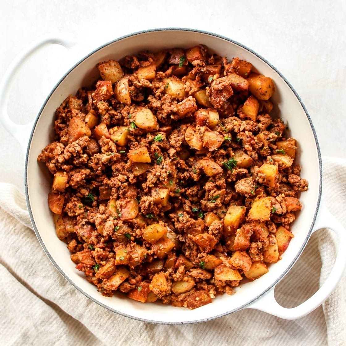 Ground Turkey & Potato Skillet