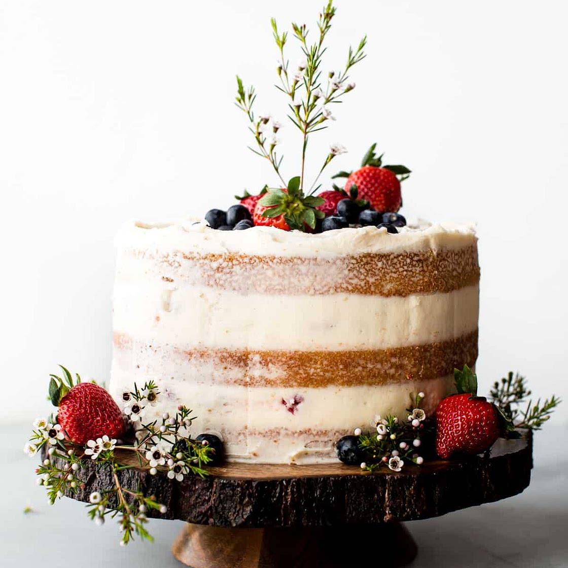 Vanilla Naked Cake