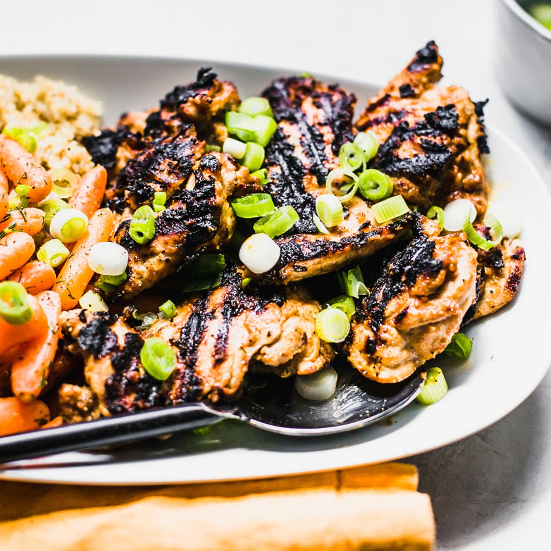 Grilled Peanut Butter Chicken