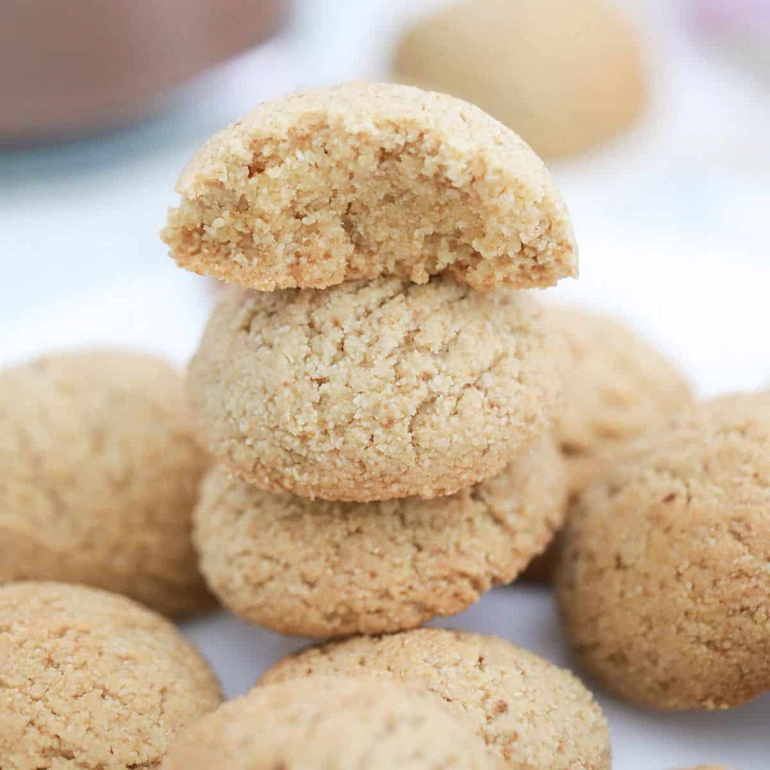 Vegan Almond Flour Cookies - Small Batch