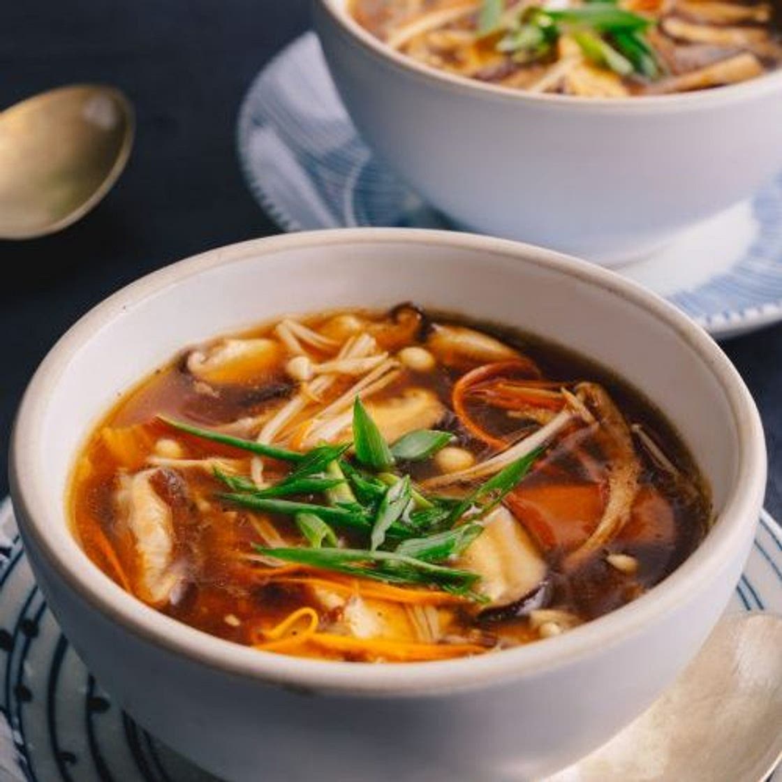 10-minute Hot and Sour Soup | Marion's Kitchen