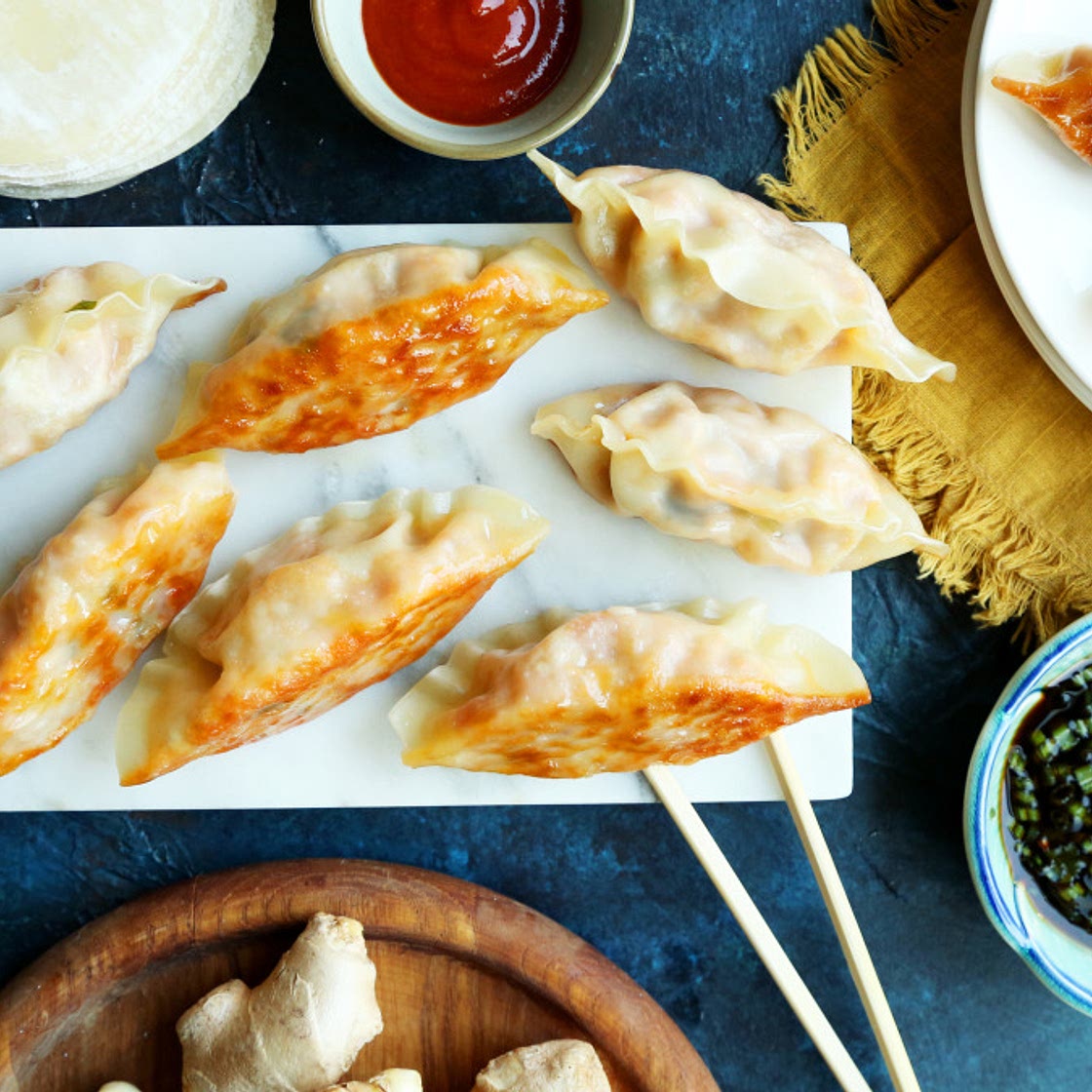 SPICY PORK GYOZA
