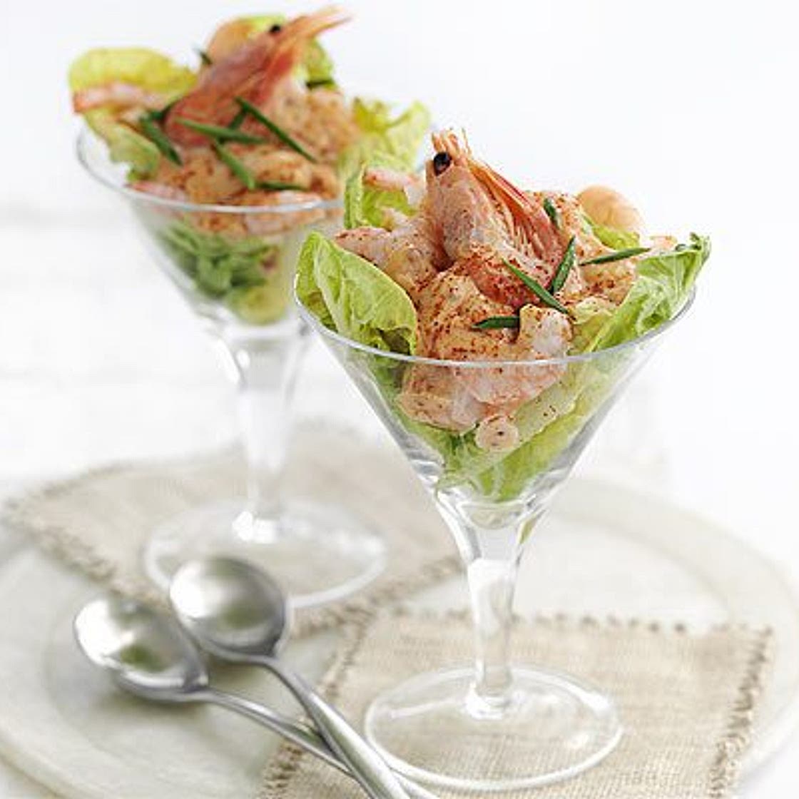 Classic prawn cocktail