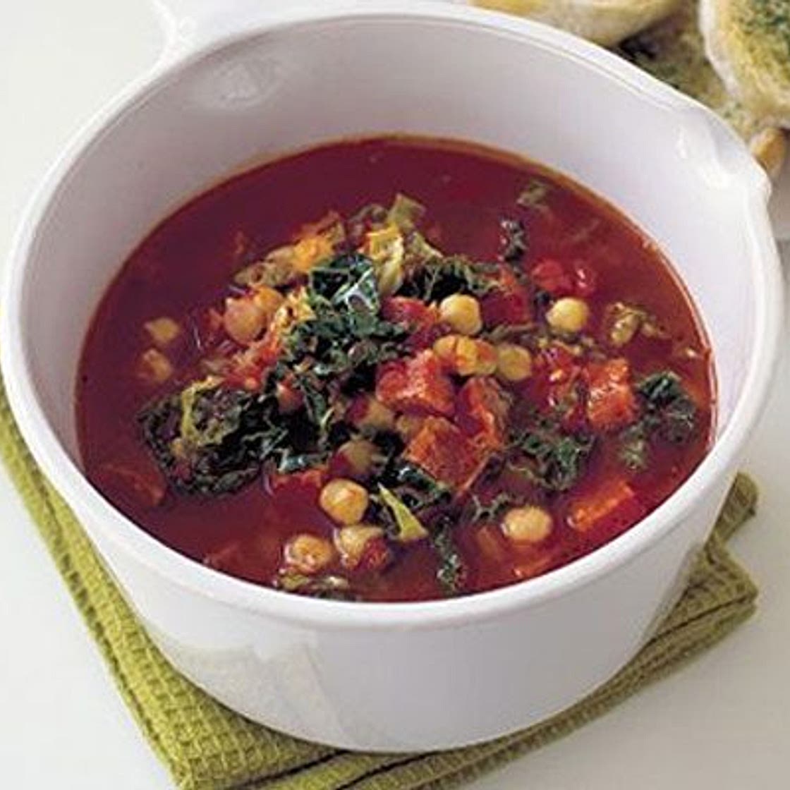 Chorizo & chickpea soup