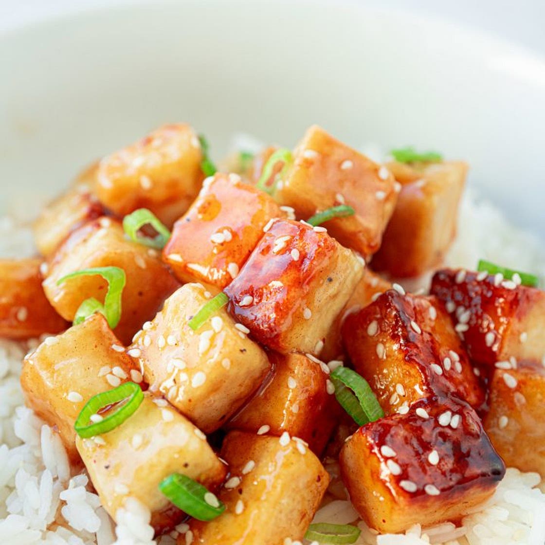 Easy Vegan Orange Tofu