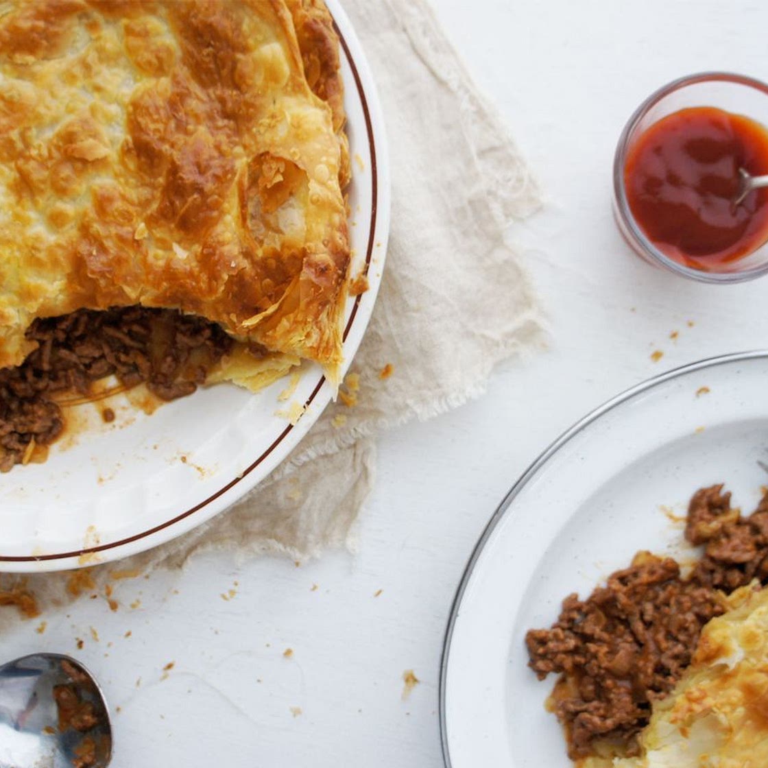 Aussie meat pie recipe