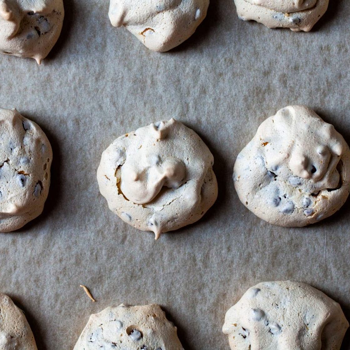 Mom's Chocolate Chip Meringue Cookies