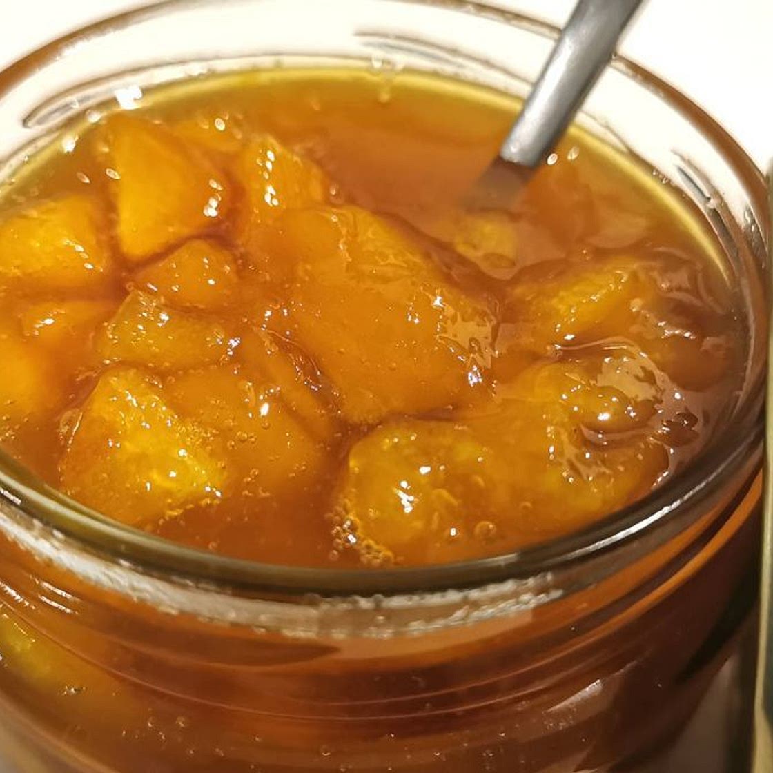 3-ingredient bread maker peach jam recipe