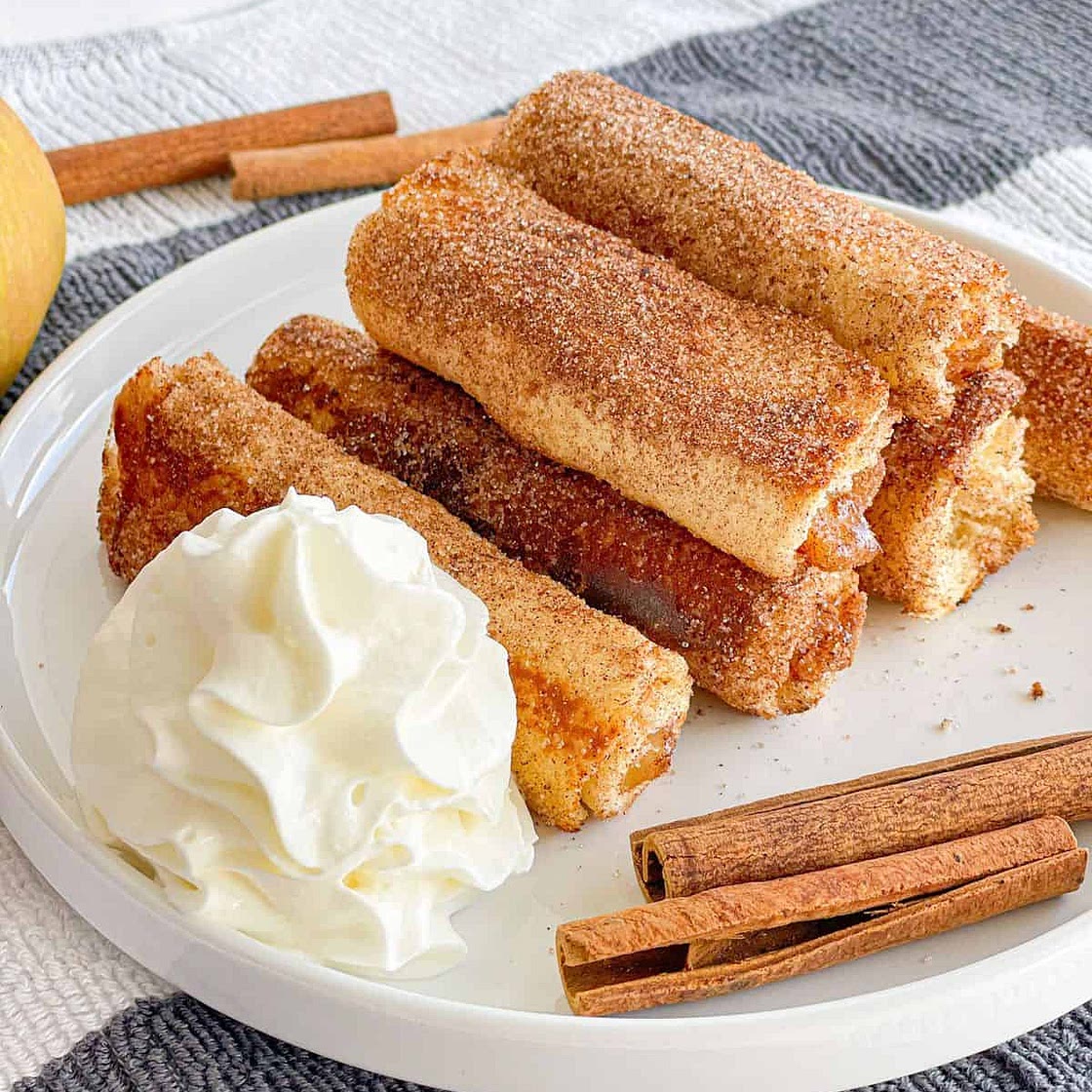 Baked Apple Pie Rolls Recipe