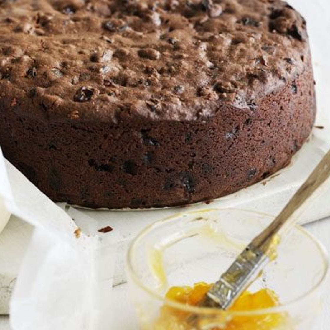 Chocolate fruitcake