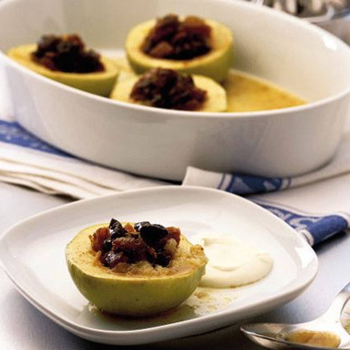 Sticky apple cups