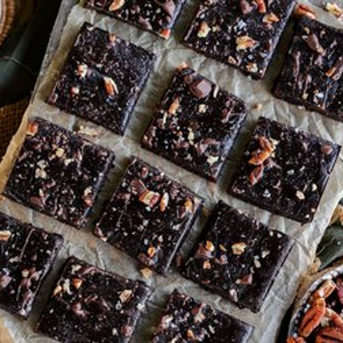 Ultra Fudgy Sea Salt Caramel Brownies