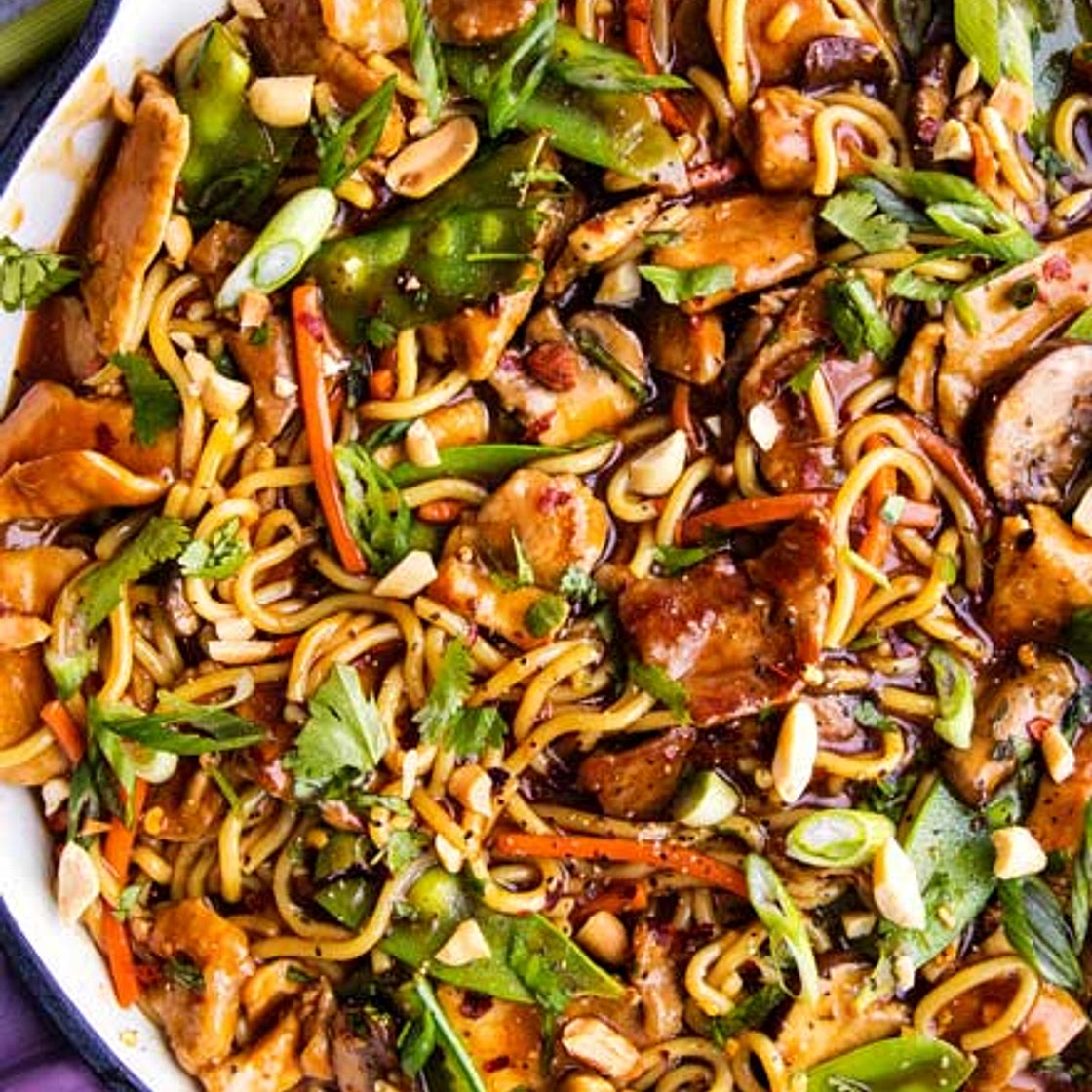 Garlic Ginger Pork Stir Fry