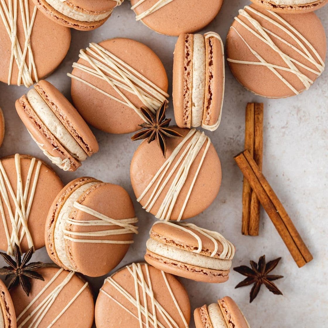 Chai Spiced Macarons