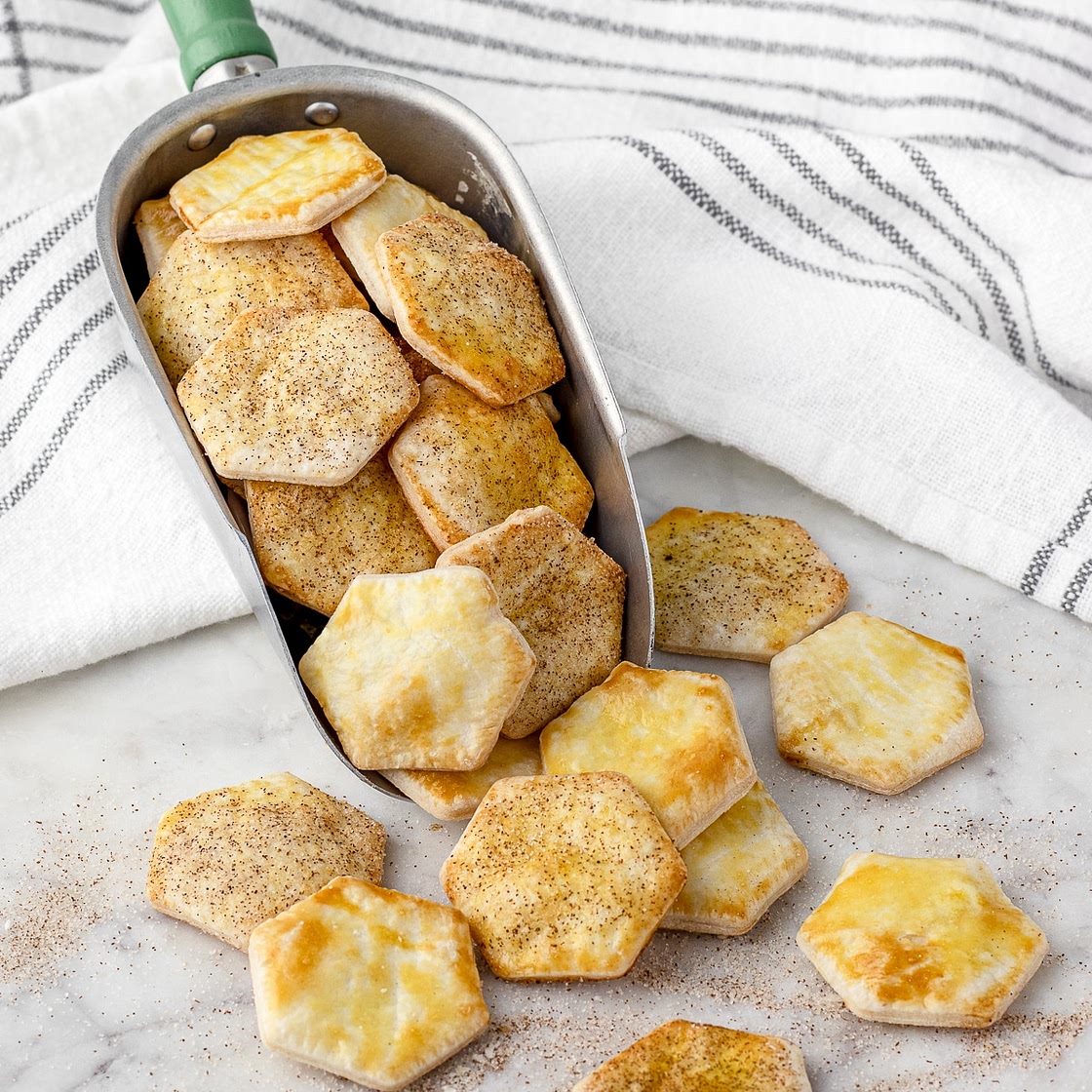 Pie Crust Cookies (Pie Crust Chips)