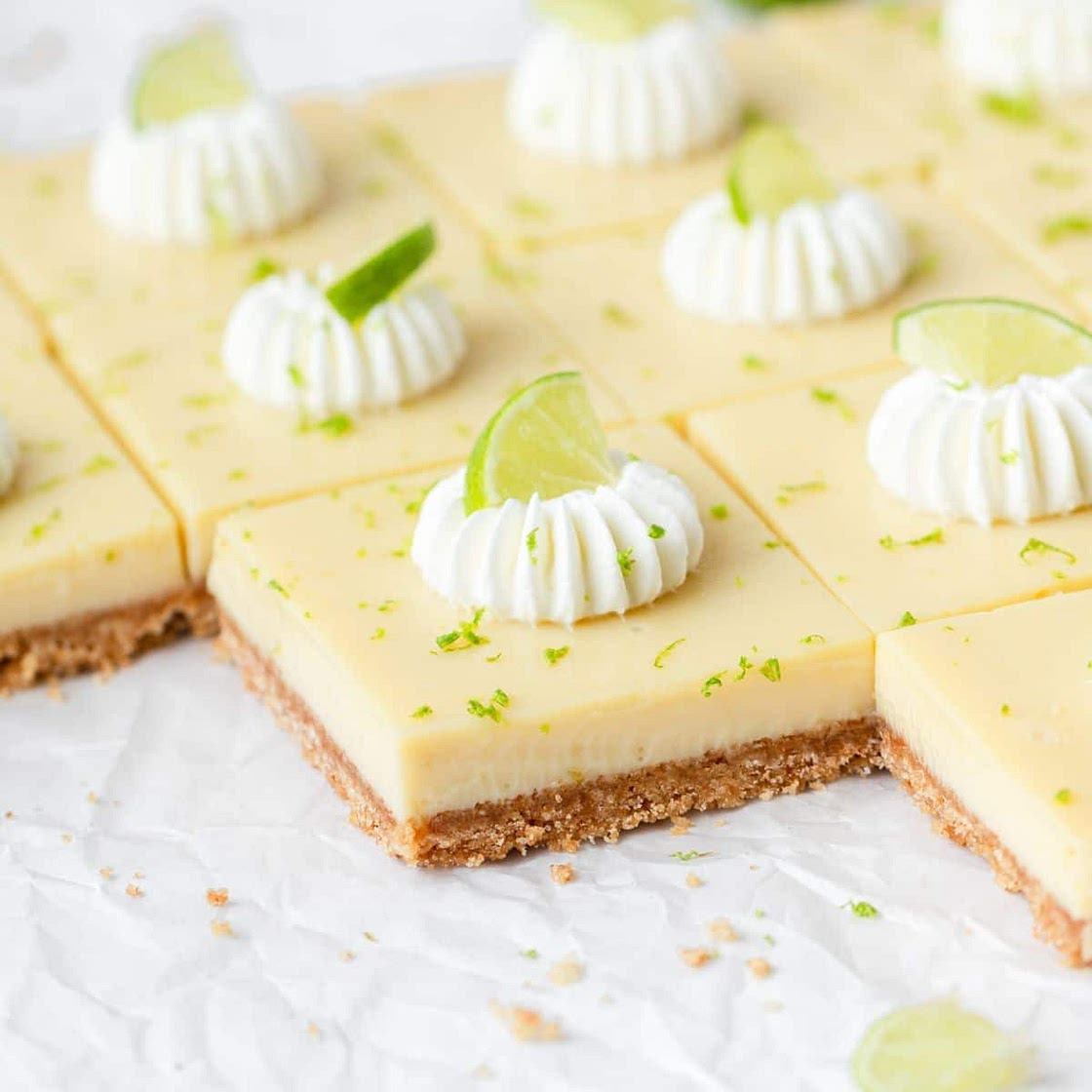 Key Lime Pie Bars