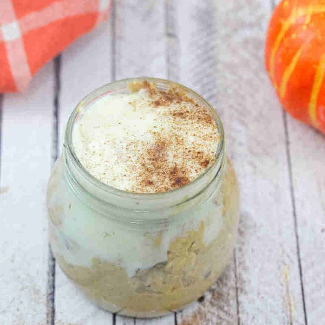 Pumpkin Spice Overnight Protein Oats