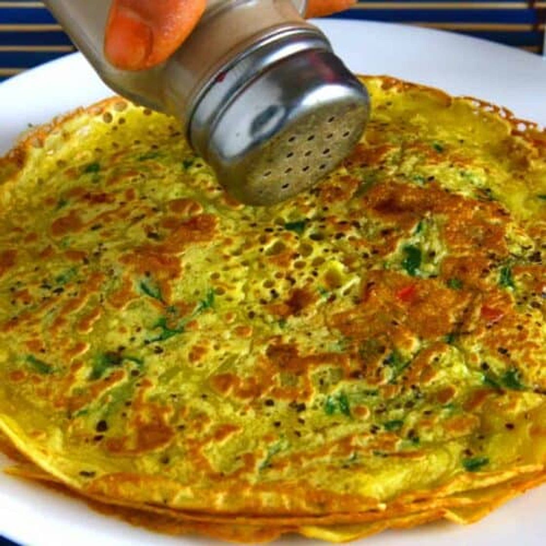 The BEST Fluffy Eggless Omelettes