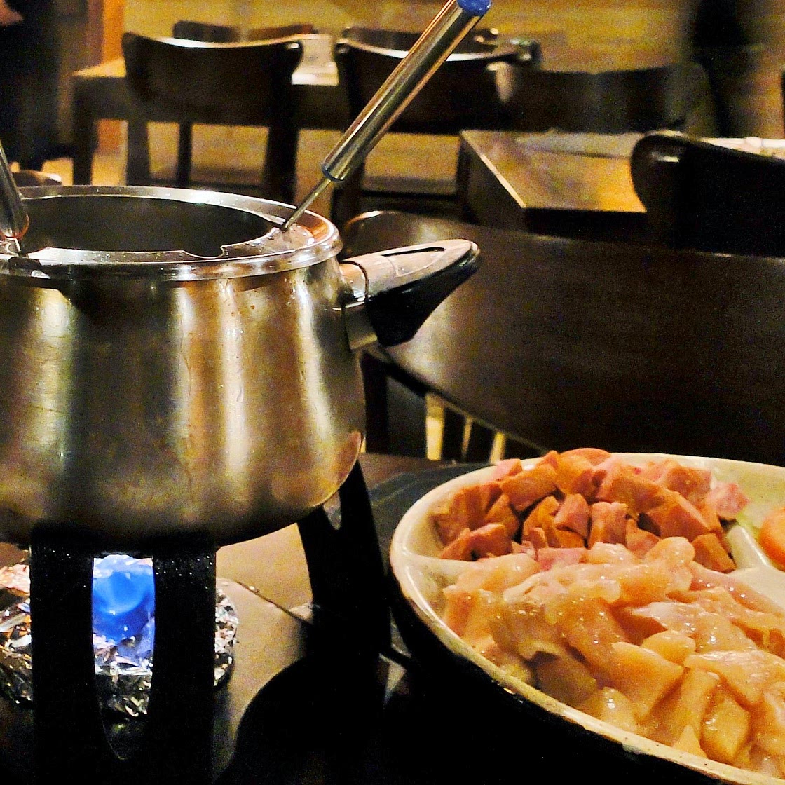 Receita de Fondue de carne simples